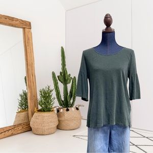 Pure + Good Short Bell Sleeve T-Shirt